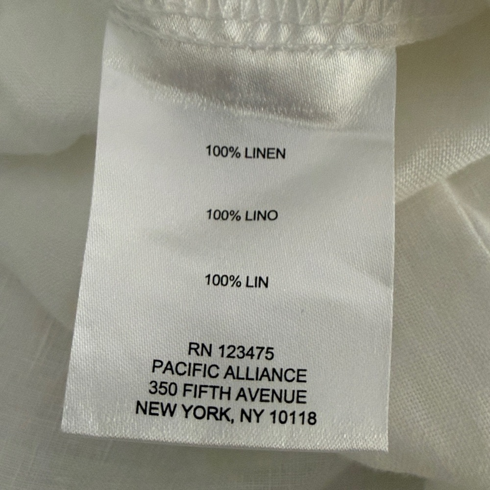 Ellen Tracy | Pleated Linen Skirt - Picture 8 of 8